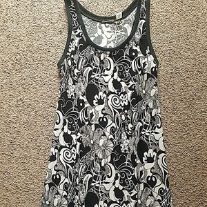 Floral Print Midi Sun Dress